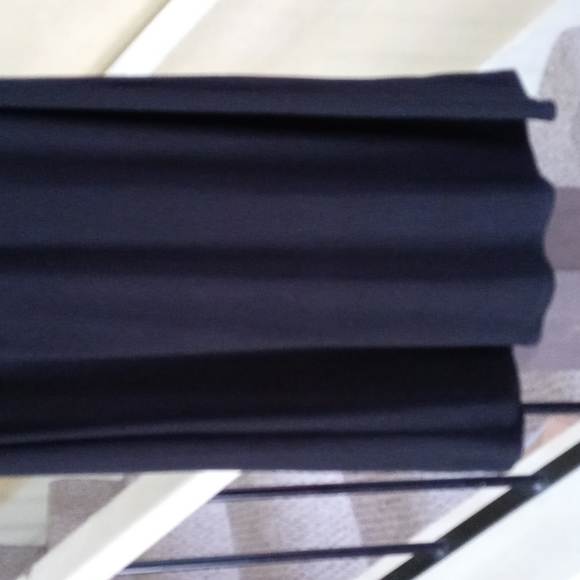 Elementz Petite Black Crossbody Mid Length Dress Women's Size PL NWT - Picture 3 of 4